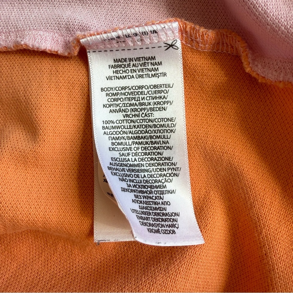 Polo by Ralph Lauren Pastel color block Shirt size XXL classic fit big pony EUC - Picture 4 of 7